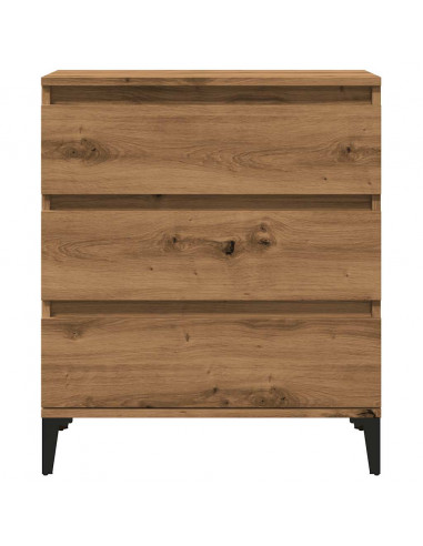 Credenza Rovere Artigianale 60x35x70 cm in Legno Multistrato