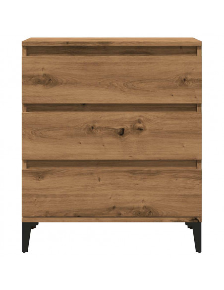 Credenza Rovere Artigianale 60x35x70 cm in Legno Multistrato