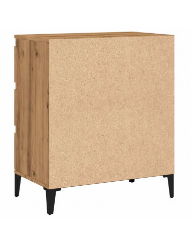 Credenza Rovere Artigianale 60x35x70 cm in Legno Multistrato