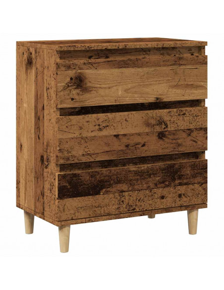 Credenza Legno Vecchio 60x35x70 cm in Legno Multistrato