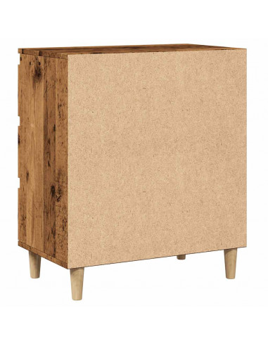 Credenza Legno Vecchio 60x35x70 cm in Legno Multistrato