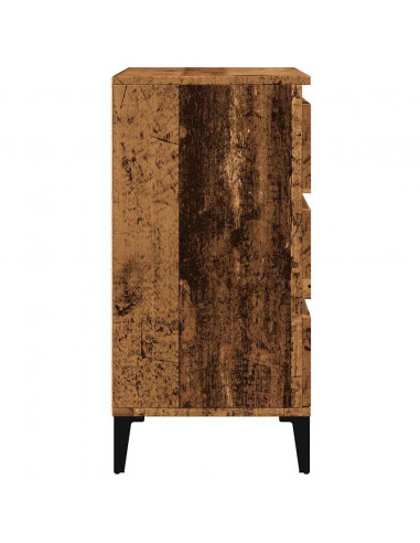 Credenza Legno Vecchio 60x35x70 cm in Legno Multistrato