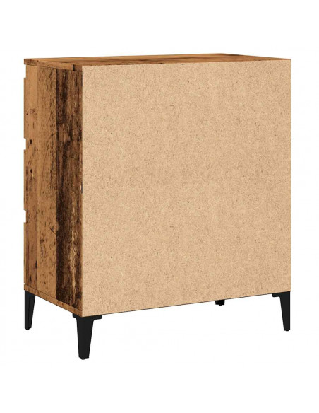 Credenza Legno Vecchio 60x35x70 cm in Legno Multistrato