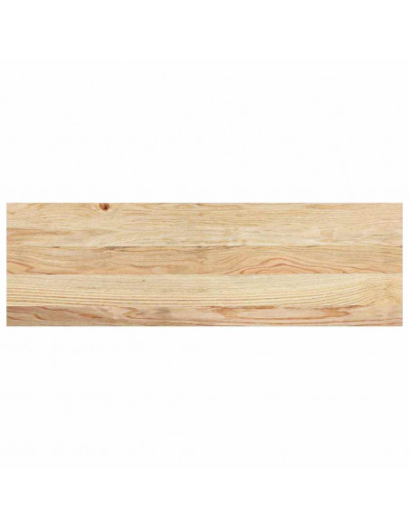 Gradini 8 pz 80x25x2 cm in Rovere Massello Non Trattato
