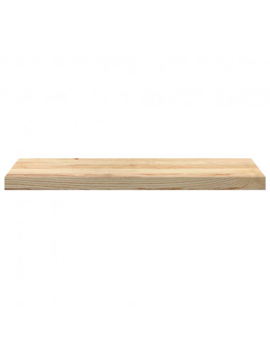 Gradini 8 pz 80x25x2 cm in Rovere Massello Non Trattato