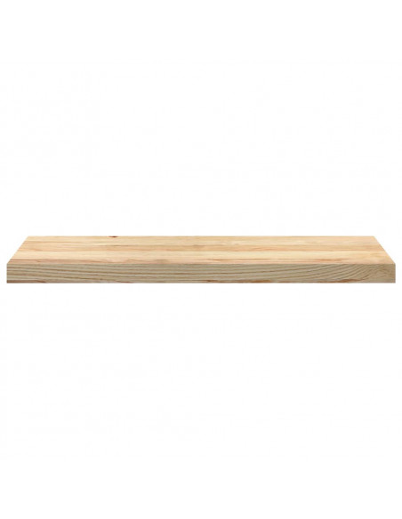 Gradini 8 pz 80x25x2 cm in Rovere Massello Non Trattato