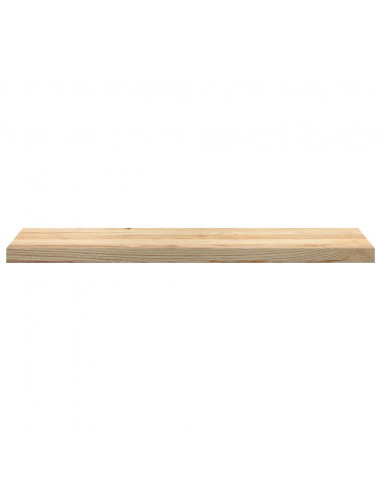 Gradini 8 pz 100x30x2 cm in Rovere Massello Non Trattato