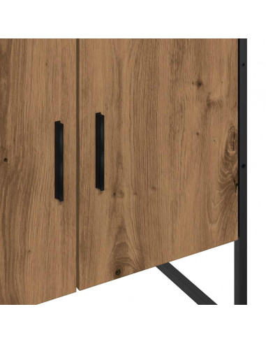 Mobile Lavabo Bagno Rovere Artigianale Legno Multistrato