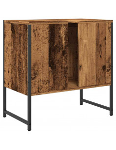 Mobile Lavabo Bagno Legno Antico 60x33x60 cm Legno Multistrato