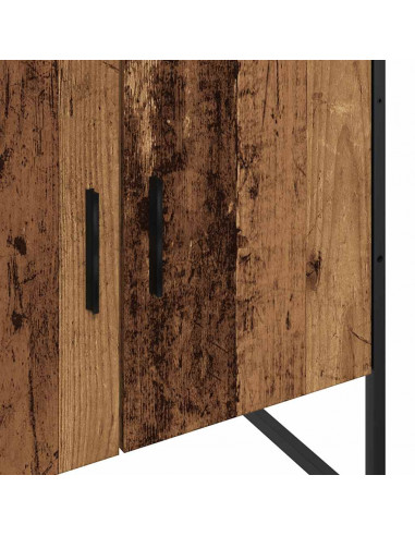 Mobile Lavabo Bagno Legno Antico 60x33x60 cm Legno Multistrato