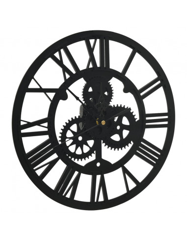 Orologio da Parete Nero 30 cm Acrilico