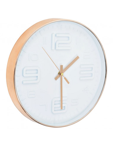 Orologio da Parete Effetto Rame 30 cm