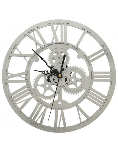 Orologio da Parete Argento 30 cm Acrilico