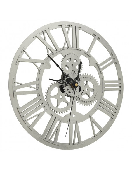 Orologio da Parete Argento 30 cm Acrilico