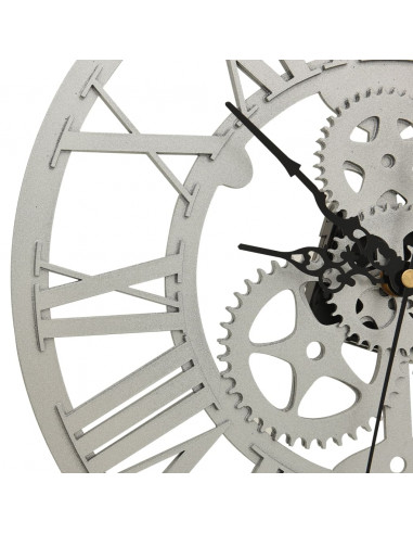 Orologio da Parete Argento 30 cm Acrilico