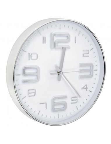 Orologio da Parete 30 cm Argento