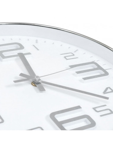 Orologio da Parete 30 cm Argento