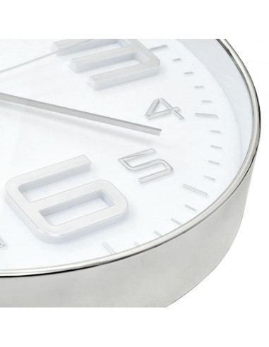 Orologio da Parete 30 cm Argento