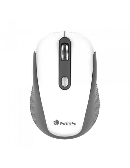 NGS White Haze Mouse Ottico 1600Dpi Wireless Nero/Bianco