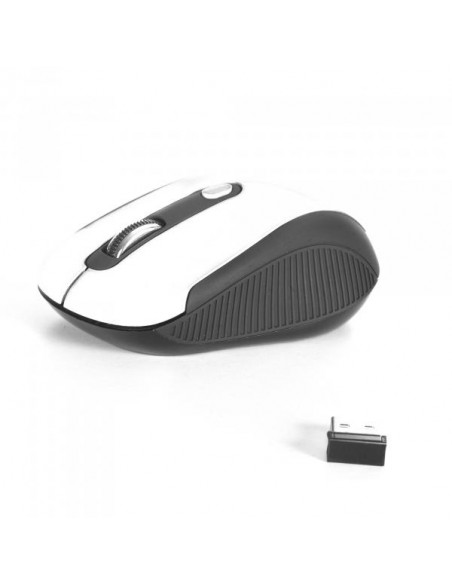 NGS White Haze Mouse Ottico 1600Dpi Wireless Nero/Bianco