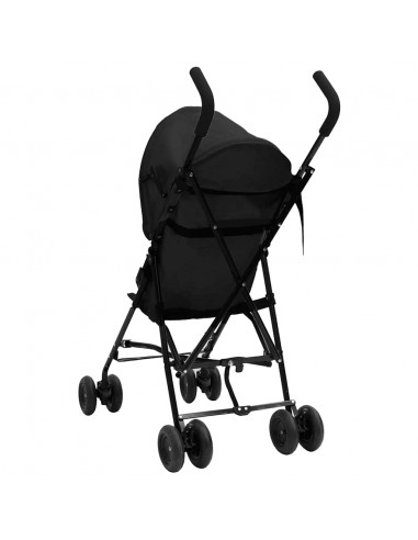 Passeggino Antracite e Nero in Acciaio