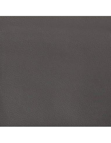 Cuscini Decorativi 2pz Grigio 40x40 cm in Similpelle