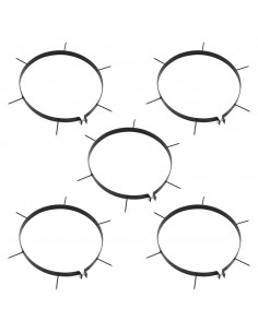 Morsetti per Arieggiatore Prato 5pz con Punte Ø 30 cm Ferro