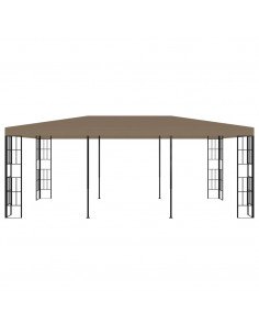 Gazebo 6x3 m Grigio Talpa 2