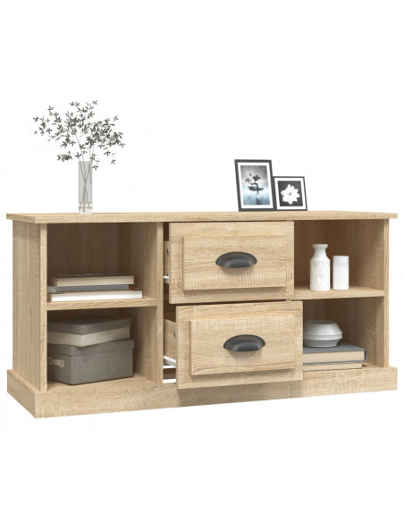 Mobile Porta TV Rovere Sonoma 99,5x35,5x48 cm Legno Multistrato