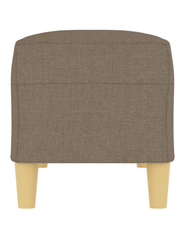 Panca Tortora 100x35x41 cm in Tessuto