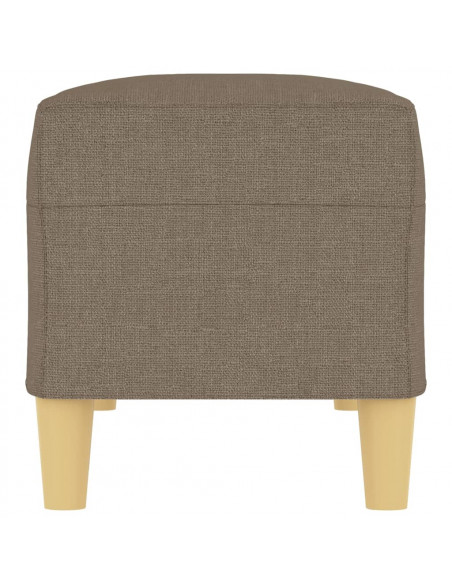 Panca Tortora 100x35x41 cm in Tessuto