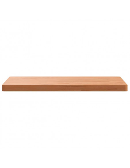 Piano per Tavolo 80x80x4 cm Quadrato Legno Massello di Faggio