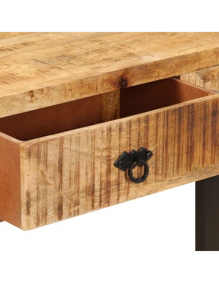 Consolle 110x30x76 cm in Legno Massello di Mango