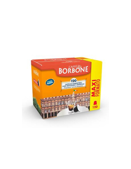 Borbone Capsule Comp. Nespresso Miscela Nobile (Blu) 120pz