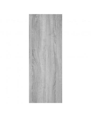 Tavolino Consolle Grigio Sonoma 105x30x80 cm Legno Multistrato
