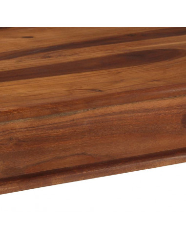 Tavolo da Bar 120x60x107 cm in Legno Massello di Acacia