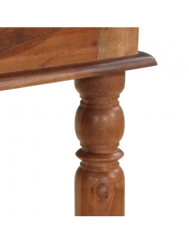 Tavolo da Bar 120x60x107 cm in Legno Massello di Acacia