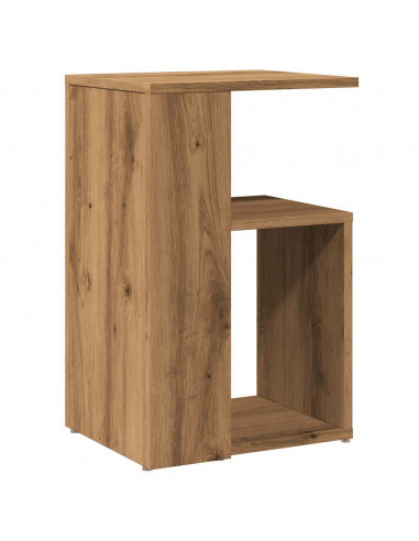 Tavolino da Salotto Rovere Artigianale 36x30x56cm in Truciolato