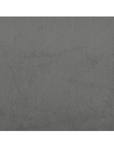 Set Divani 2 pz con Cuscini Grigio Scuro in Tessuto Microfibra