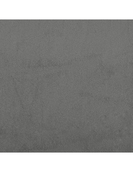 Set Divani 2 pz con Cuscini Grigio Scuro in Tessuto Microfibra