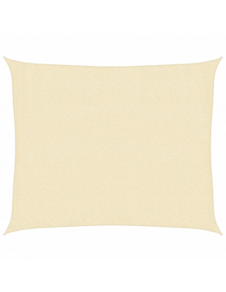 Vela Parasole 160 g/m² Crema 2,5x3 m in HDPE