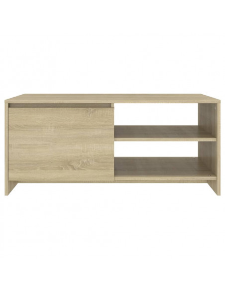 Tavolino da Salotto Rovere Sonoma 102x50x45cm Legno Multistrato