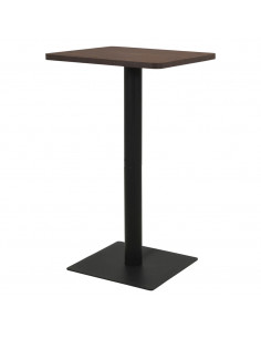 Tavolo da Bistrot Cenere Scuro 70x70x107 cm 2