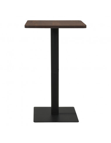 Tavolo da Bistrot Cenere Scuro 70x70x107 cm