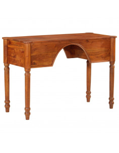 Scrivania con Cassetti 110x50x76 cm in Legno Massello di Acacia 2