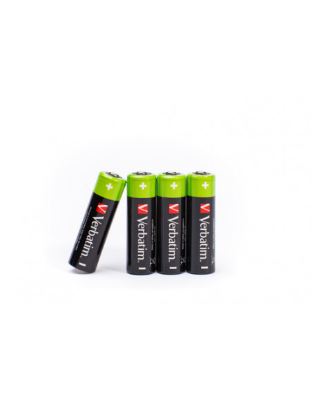 Verbatim 49517 batteria per uso domestico Batteria ricaricabile Stilo AA Nichel-Metallo Idruro (NiMH)