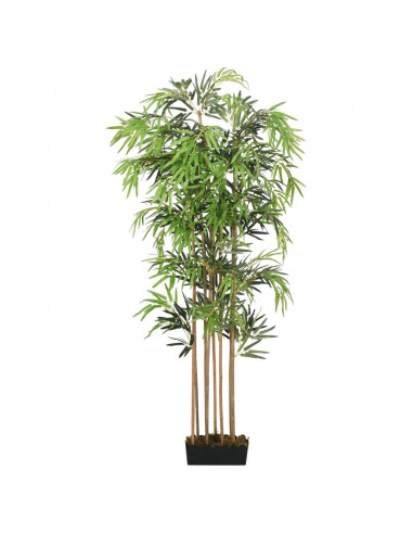 Albero Bambù Artificiale 1605 Foglie 180 cm Verde