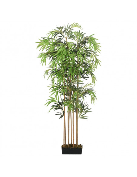 Albero Bambù Artificiale 1605 Foglie 180 cm Verde