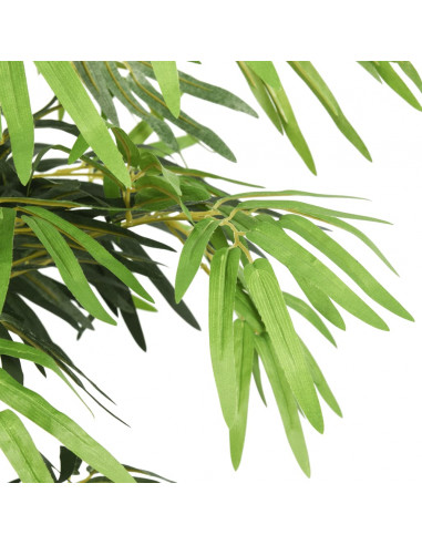 Albero Bambù Artificiale 1605 Foglie 180 cm Verde