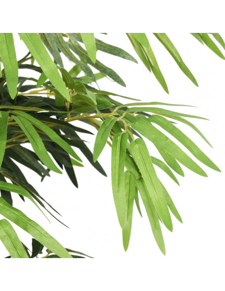 Albero Bambù Artificiale 1605 Foglie 180 cm Verde